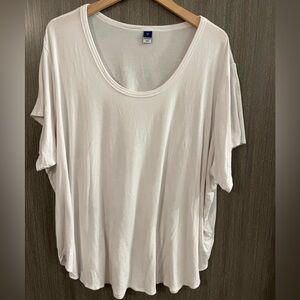 Old Navy Classic White Short Sleeve Tee